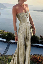 Load image into Gallery viewer, Elegant Off-The-Shoulder Sparkly Dress

