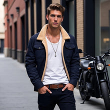 Load image into Gallery viewer, Vintage Bomber Jacket for Men
