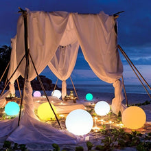 Load image into Gallery viewer, Outdoor Globe Light - Wireless, Weatherproof, 16 Colors LED Sphere light

