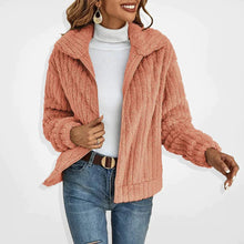 Load image into Gallery viewer, Women's Long Elegance Fleece Cardigan
