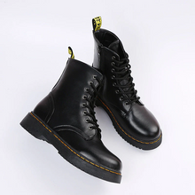 Load image into Gallery viewer, Comfortable boots with laces and a zipper
