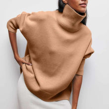 Load image into Gallery viewer, Oversized Cashmere Turtleneck Sweater
