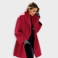 Load image into Gallery viewer, Luxurious Windproof Wool Coat For Women
