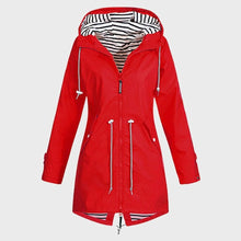 Load image into Gallery viewer, Long Rain Jacket For Women
