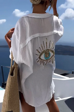 Load image into Gallery viewer, Evil Eye Shirt + Sequin Bead
