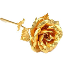Load image into Gallery viewer, 24K Gold Dipped Real Rose with Gift Box
