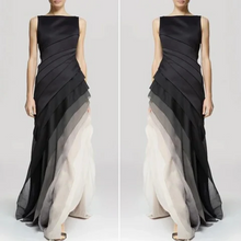 Load image into Gallery viewer, Elegant layered ombre dress
