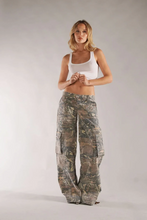 Load image into Gallery viewer, Camo Cargo Pants
