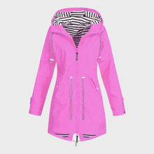 Load image into Gallery viewer, Long Rain Jacket For Women
