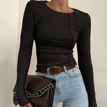 Load image into Gallery viewer, Simple Long Sleeve Women's Top
