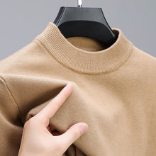Load image into Gallery viewer, High-Quality Men's Cashmere Sweater With Elegant Hem
