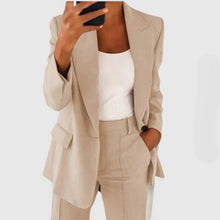 Load image into Gallery viewer, Sophisticated Style Chic Blazer Set
