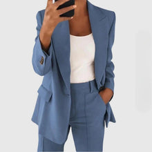 Load image into Gallery viewer, Sophisticated Style Chic Blazer Set
