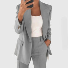Load image into Gallery viewer, Sophisticated Style Chic Blazer Set
