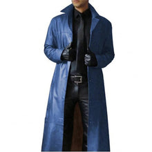 Load image into Gallery viewer, Premium Men's Leather Coat
