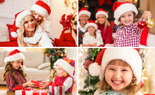 Load image into Gallery viewer, Merry Christmas LED Light Hat Santa Claus
