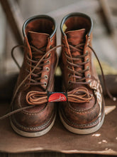 Load image into Gallery viewer, Men's Full Grain Leather Moccasin Toe Work Boots
