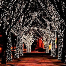 Load image into Gallery viewer, 17-Meter String of 100 Led Solar-Powered Fairy Lights
