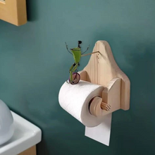 Load image into Gallery viewer, Frog Rider | Toilet Paper Holder
