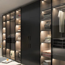 Load image into Gallery viewer, 45 Degree LED Under Cabinet Lighting Bars Invisible Ultra Thin Strips
