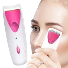 Load image into Gallery viewer, Portable Electric Heated Eyelash Mascara Falsies Curler
