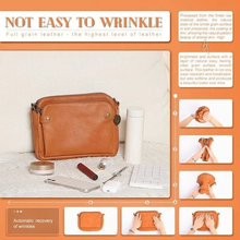 Load image into Gallery viewer, Three-Layer Crossbody Leather Shoulder Bag &amp; Clutch
