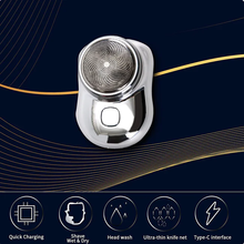 Load image into Gallery viewer, The Ultimate Pocket-Sized Shaver: Mini-Shave Portable Electric Razor
