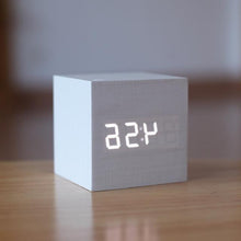 Load image into Gallery viewer, Modern Digital Wood Clock
