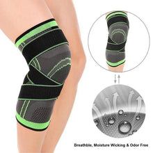 Load image into Gallery viewer, Knee Brace Compression Sleeve with Patella Stability Straps
