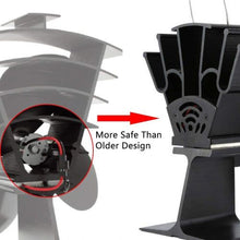 Load image into Gallery viewer, Heat Powered Fireplace Fan - Heat Your Home More Efficiently!
