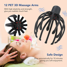 Load image into Gallery viewer, Electric Octopus Head Massager - Relaxing Scalp &amp; Stress Relief Device
