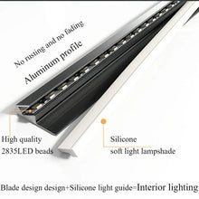 Load image into Gallery viewer, 45 Degree LED Under Cabinet Lighting Bars Invisible Ultra Thin Strips
