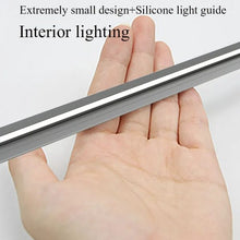 Load image into Gallery viewer, 45 Degree LED Under Cabinet Lighting Bars Invisible Ultra Thin Strips
