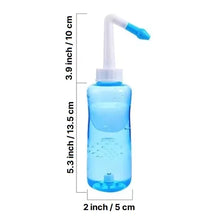 Load image into Gallery viewer, Nose Cleaner Sinus Rinse Wash Bottle
