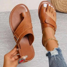 Load image into Gallery viewer, Women's Orthopedic Bunion Correction Leather Sandals
