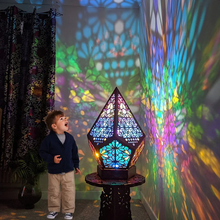 Load image into Gallery viewer, Bohemian Projection Lamp Colorful Night Light
