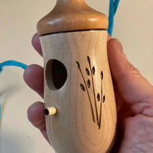 Load image into Gallery viewer, Wooden Hummingbird House - Gift for Natural Lovers
