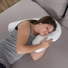 Load image into Gallery viewer, Orthopedic Side Sleeper Pillow With Ear Hole
