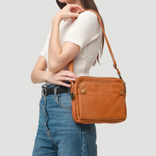 Load image into Gallery viewer, Three-Layer Crossbody Leather Shoulder Bag &amp; Clutch
