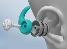 Load image into Gallery viewer, Noise Cancelling Silicone Earplugs for Sleeping
