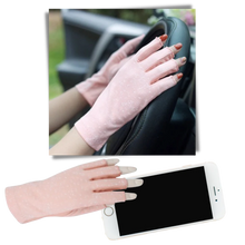 Load image into Gallery viewer, Stylish UV-Protective Cotton Gloves
