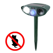 Load image into Gallery viewer, Dog Outdoor Solar Ultrasonic Repeller - Get Rid of Dogs in 48 Hours or It's FREE
