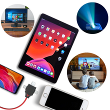 Load image into Gallery viewer, HMDI Adapter Cable for Phones and Tablets
