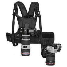 Load image into Gallery viewer, Dual Camera Chest Harness System
