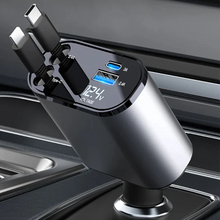 Load image into Gallery viewer, 4 In 1 Retractable Car Charger
