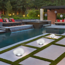 Load image into Gallery viewer, Solar Pebble ABS Sandblasted LED Outdoor Landscape Glass Light
