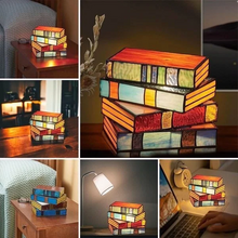 Load image into Gallery viewer, Books Lamp
