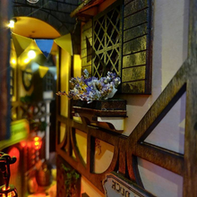 Load image into Gallery viewer, Medieval AlleyWorld Bookshelf Insert Box
