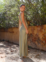 Load image into Gallery viewer, Sexy asymmetrical slit dress
