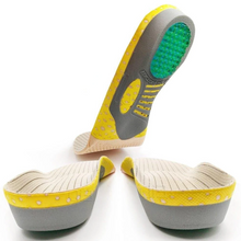 Load image into Gallery viewer, 2 pieces Premium Orthotic Gel Insoles Orthopedic Flat Foot Health Sole Pad For Shoes Insert Arch Support Pad For Plantar fasciitis Unisex
